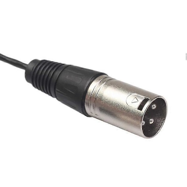 3-benet han til 3-benet han XLR Mini Plug Audio Kabel XLR Han til Mini XLR Han Audio Kabel Konnektor