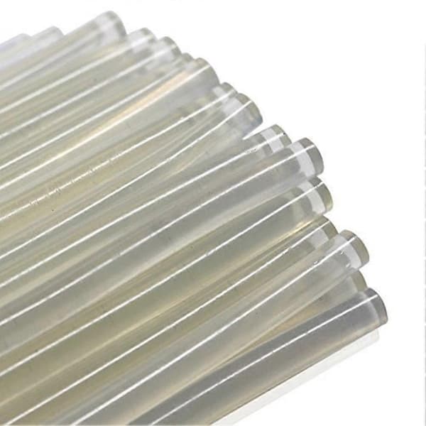 50 st/förpackning 7 mm Multifunktionella Transparenta Limstift Lim För Smältlimpistol