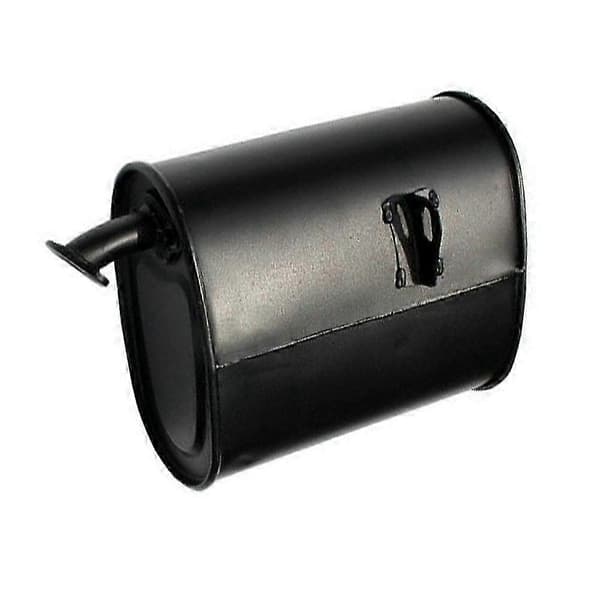 Benzingenerator Universal Sort Jern 2-3KW Udstødningslyddæmper til 5.5HP 6.5HP 3500W 4000W Tilbehør