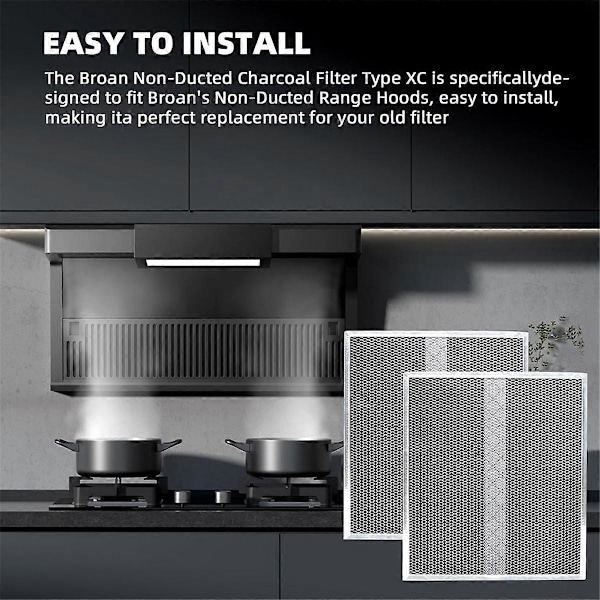 HPF36 Kullfilter Ikke-ventilert Kullfilter