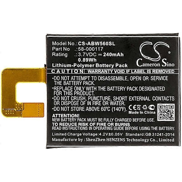 CS For Amazon Kindle Oasis Ko1 E-Reader Batteri 58-00011