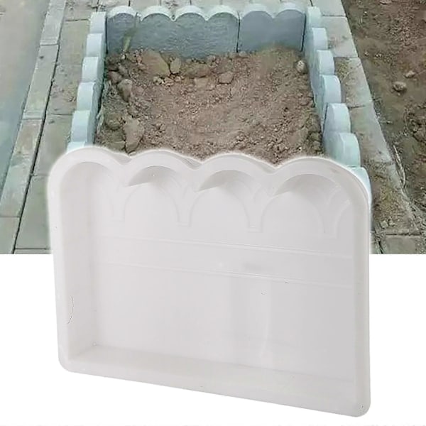 Fremragende Stenmurstenssti Form Have Bygningstilbehør 40x27x6cm Plastik Fremstilling Gør-det-selv Belægningsform Hjem Væg Hegn Vej Betonform