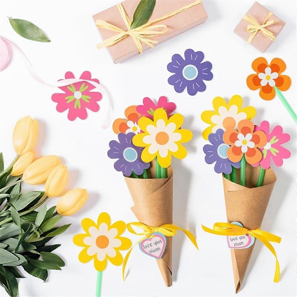 Blombukett Pysselset Mors Dag DIY Doftande Kort Kort 1 Set