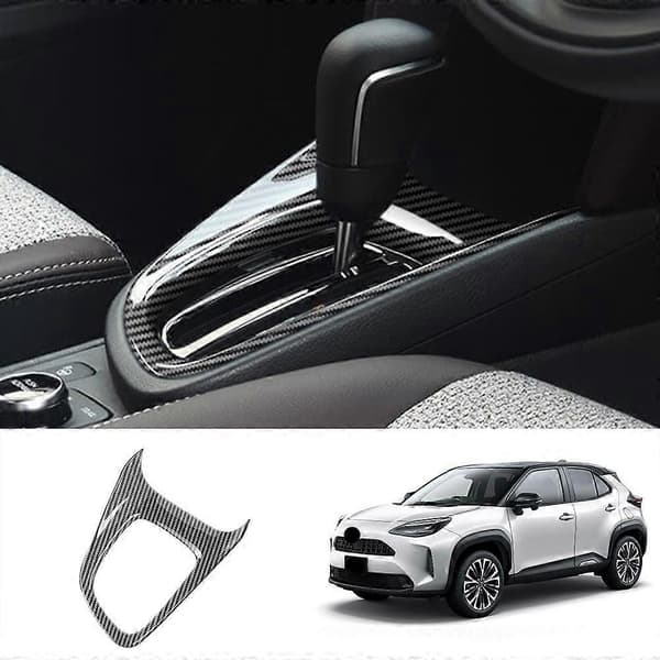 Central Växelspakspanel Kontrollpanel Dekal Interiör Modifiering för Toyota Yaris Cross 2021 2022