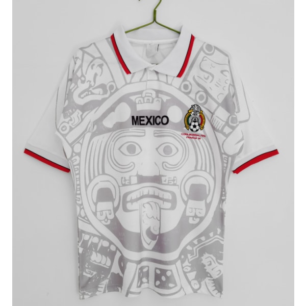 1998 Away Mexico Retro Jersey träningströja Cole NO.9 XL