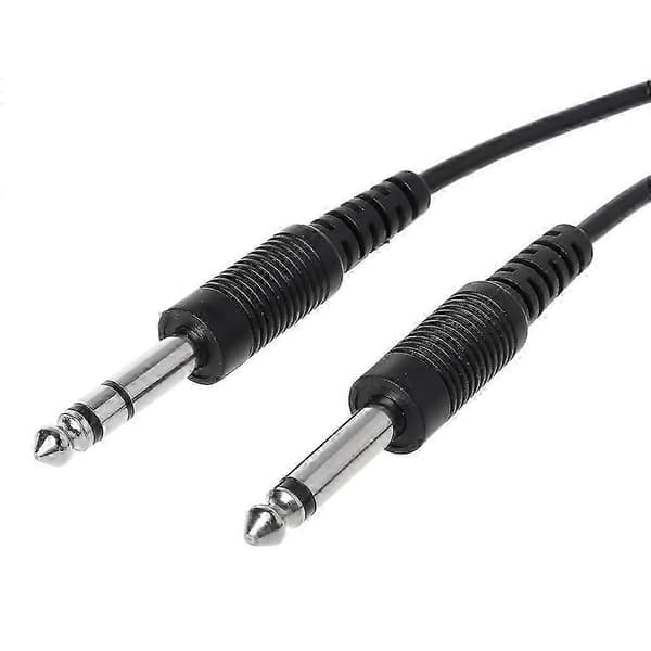 Sort Aviation Headset til bus XLR til GA (Dual Plug) Pilot Headset Adapter