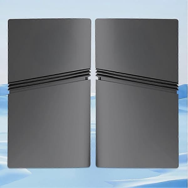 Dækplader til PS5 Pro Digital Edition Matte FacePlates Tilbehør til PS5 Pro Konsol Black
