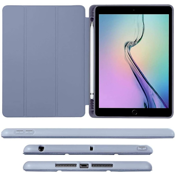 Wekity Silikonfodral för iPad mini6 med Pennhållare och Mjukt TPU Baksida