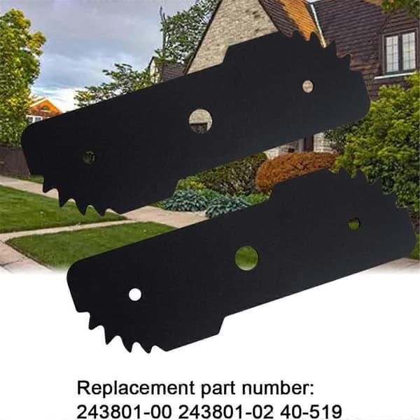 2st 243801-02 Kantklipparblad, Kompatibelt för Black & Decker