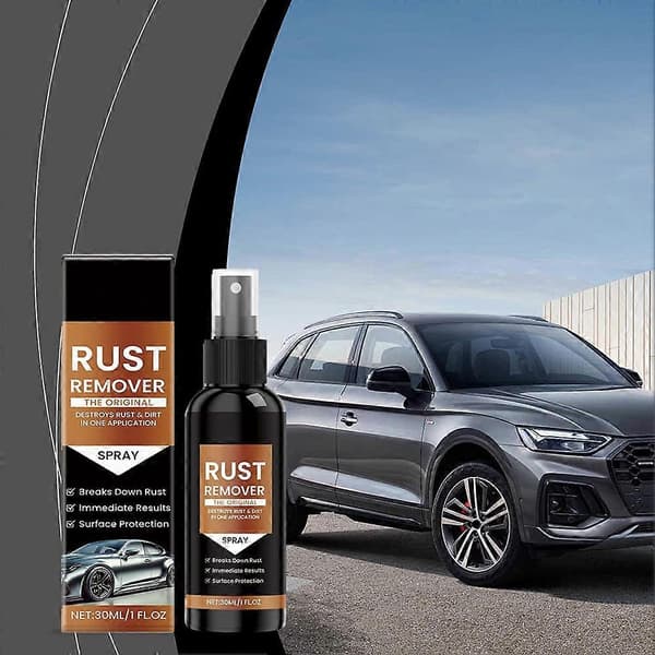 Rustfjernelsesspray til at fjerne rust og snavs på én gang