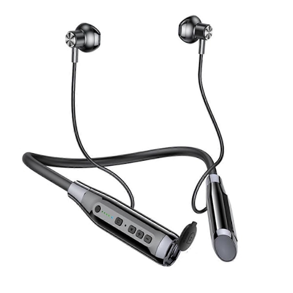 A12 Nakkemonteret Bluetooth 5.0 Headset Lang Standby Trådløst Plug-in Grafik Headset Semi-In-Ear