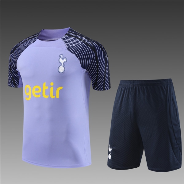 23-24 ny säsong Tottenham vuxen/barn kortärmad jerseydräkt purple 18
