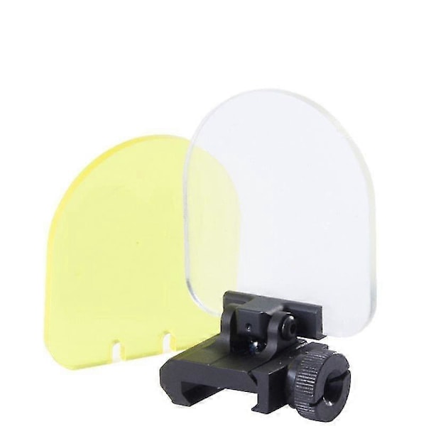 20 mm Base Holografisk Skærm Foldbar Holografisk Øjenbeskyttelse Tofarvet Plexiglas Træbeskyttelse Holografisk Skærm