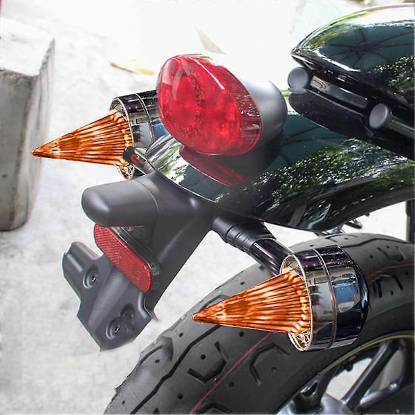 Røgfarvet Blinklysglasdæksel til Harley Touring Road Glide Road King 3-1/4 Tommer Fladt Blinklys