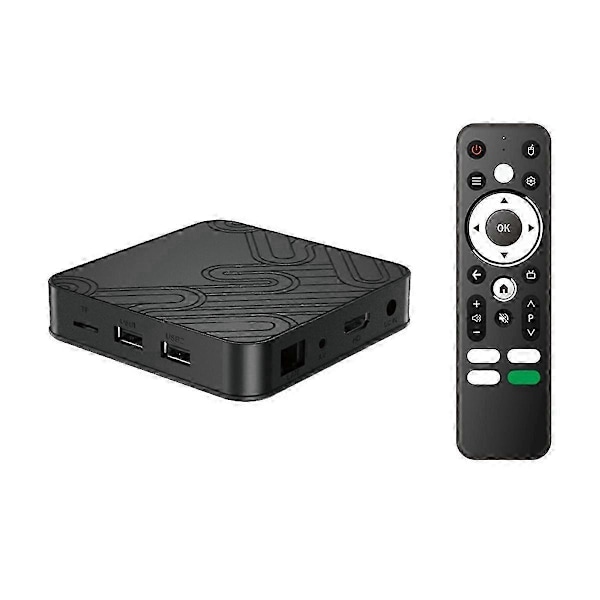 Z8 Pro Android 12 Smart TV Boks H618 Quad 2G 16G WiFi Bluetooth 5 Stemmeassistent 8K Z8Pro Media Player EU STIK