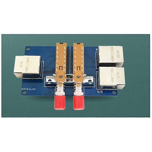 Nettverksportbryter 2-port Rj45 Intern og Ekstern Bryterkabel Bredbånd 2-inn-1-ut Nettverk