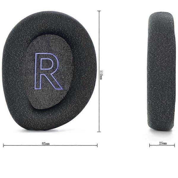 Erstatningsørepuder til Logitech G522 Lightspeed Wireless Komfortable over-ear pudebetræk Reparationsdele A