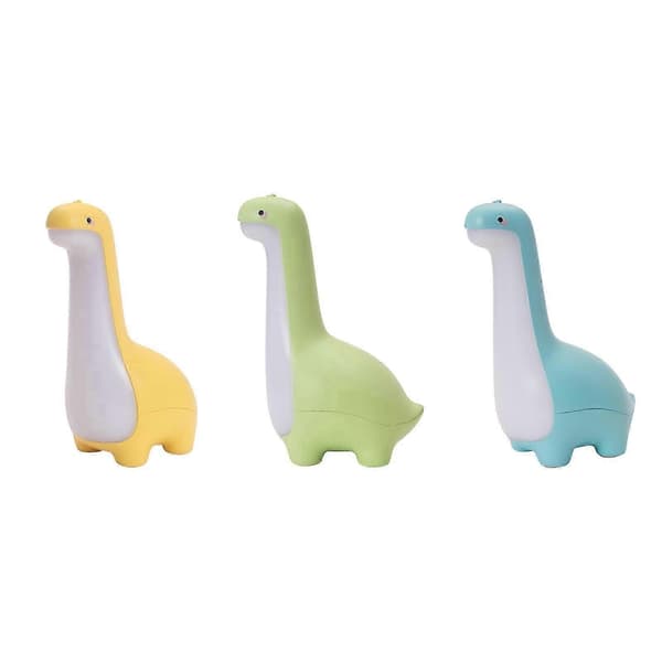 Sød dinosaur-natlampe USB LED-lampe til børn green