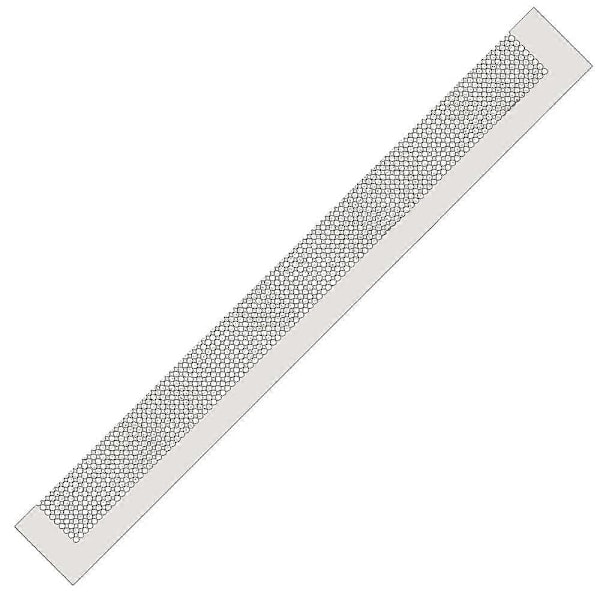 5D Diamantmaleri Lineal, 50 Rum Diamant Tegne Lineal DIY Rustfrit Stål Dot Maleri Værktøjer til Runde Fuld og Delvis Boring Korssting