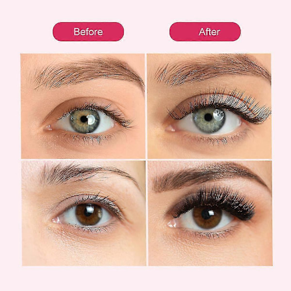 5 Par Magnetiska Ögonfransar & Magnetisk Eyeliner Kit Vattentät Återanvändbar Naturlig Lösögonfransar Flytande Eyeliner Set