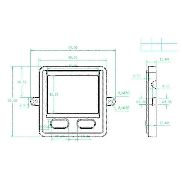USB 2.0 Touchpad, Portabel Trackpad för Stationär och Bärbar Datoranvändare, Liten Storlek
