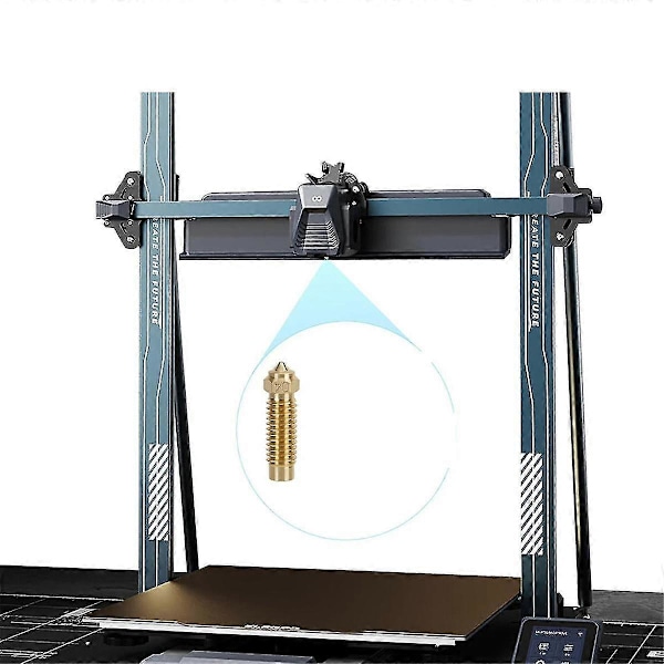 22-delars mässingsmunstyckessats för Neptune 4 Plus, 3D-skrivarmunstyckessats för Neptune 4 Plus/Neptune 4 Max