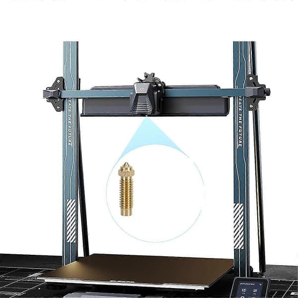 22 stk Messingdyser Sett for Neptune 4 Plus, 3D-skriverdyser Sett for Neptune 4 Plus/Neptune 4 Max