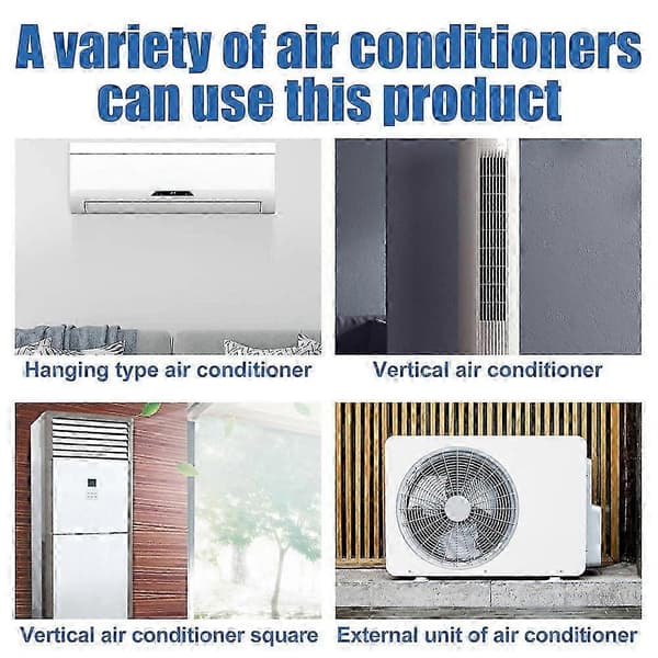 2 STK. Airconditionrens Husholdningsrengøringsmiddel til flere formål