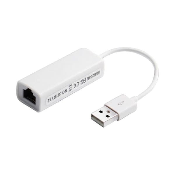 10/100Mbps Ekstern USB 2.0 til RJ45 Netværkskort Lan Adapterkabel til PC Bærbar A