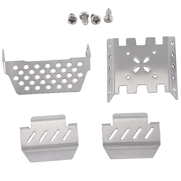 Metall Chassis Armor Akselbeskytter Plate for YiKong YK4082 YK4102 YK4103 RC Crawler Bil Oppgraderingsdel
