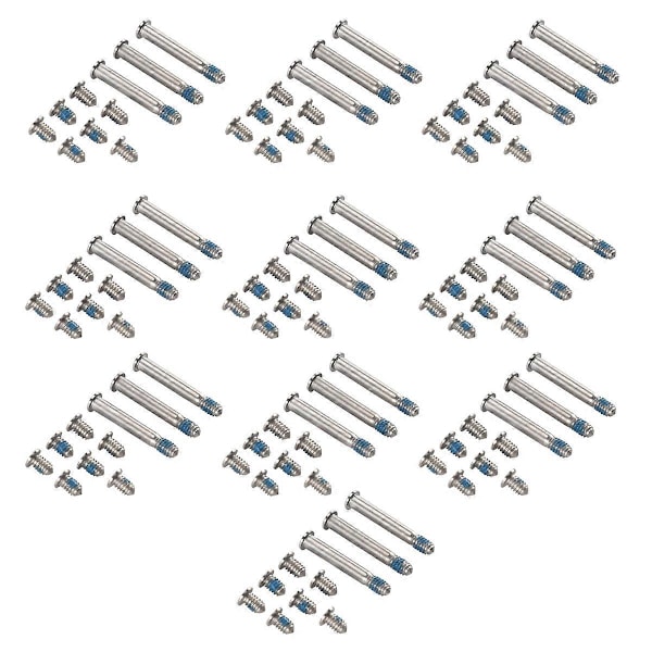 100 st/10 set A1278 A1286 A1297 Botten Skruvar för Macbook Pro 13 tum 15 tum Nedre Botten Skal Skydd