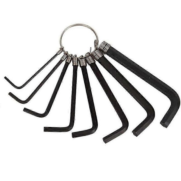 Gitar Truss Rod Hex Nøkkelsett Gitar Reparasjonsverktøy Kit Nøkkel Justeringsstang Nøkkel
