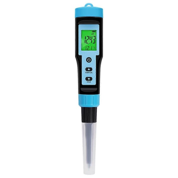 Fødevare PH Meter 0.00-14.00PH Høj Nøjagtighed Temp PH Tester Sensor Syreanalysator til Kød Konserves Che