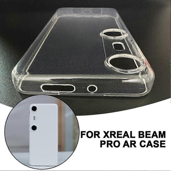 Gäller för Xreal Beam Pro AR Smart skyddsfodral Skyddsfodral Material med hög transparens