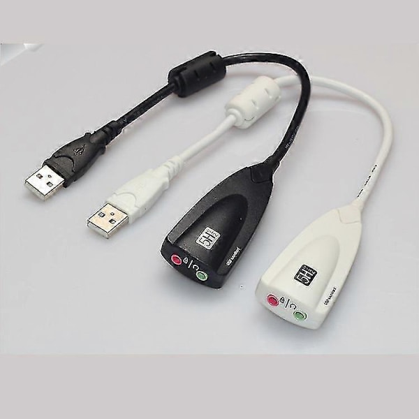 5h Ekstern USB Uafhængigt Lydkort 5hv2 Headset Konverter 7.1 Desktop Laptop Tilbehør Lydkort4pak