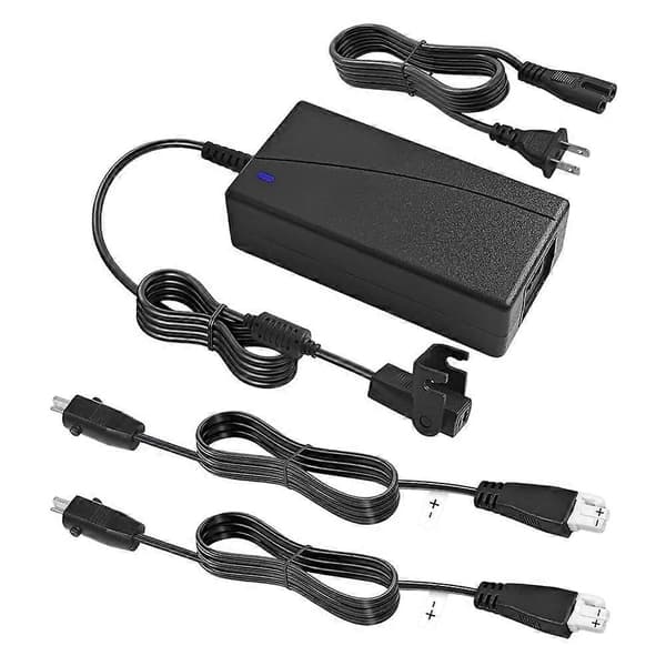 Justerbar sengebunn strømforsyningsadapter, elektrisk seng reservedeler strømledning sett for Ergo, Extend, Sealy US-plugg Black Us plug