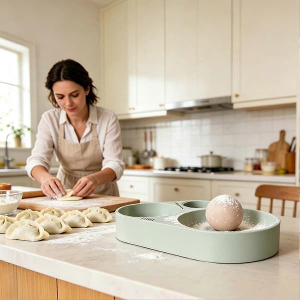 Dumpling Skin Wrapper Maker Kit Manuel Silikone Non-Stick Wrapper Pressemaskine Værktøj