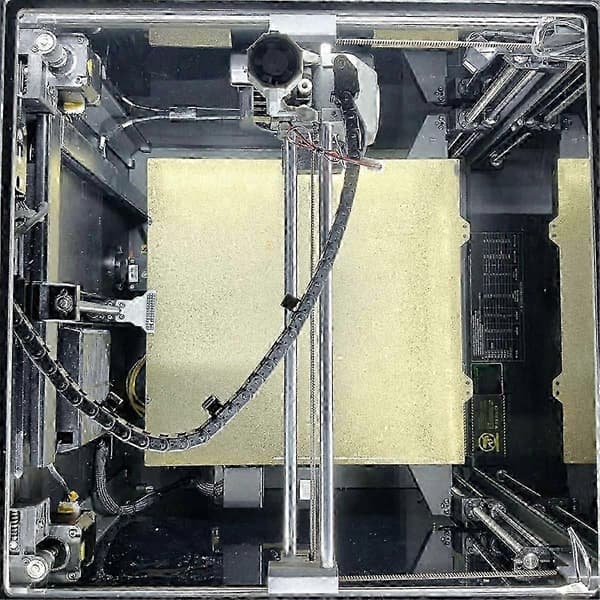 3D-printer trækæde til K1 Max - Åben type kabelkæde monteringssæt til 3D-printere Black