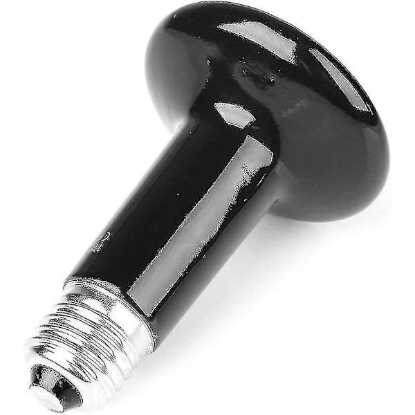 150w 220v Keramisk Varme Pære Infrarød Emitter Dyr Reptil Varmelampe Sort