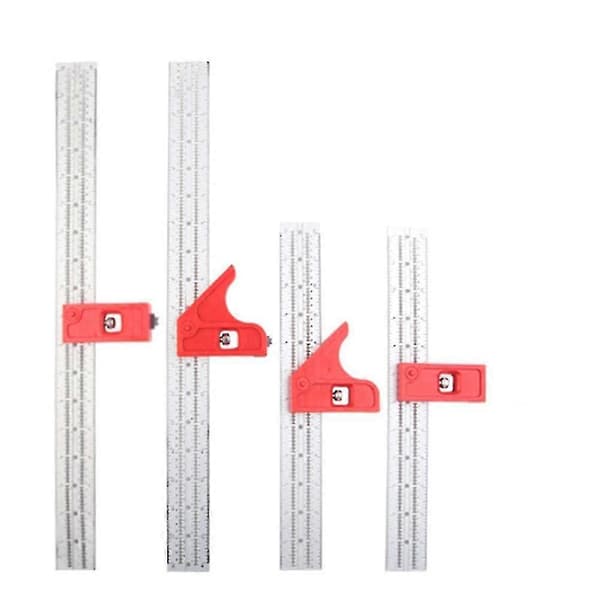 Trekantsvinkel for trearbeidere med autolinje, 46,5 cm