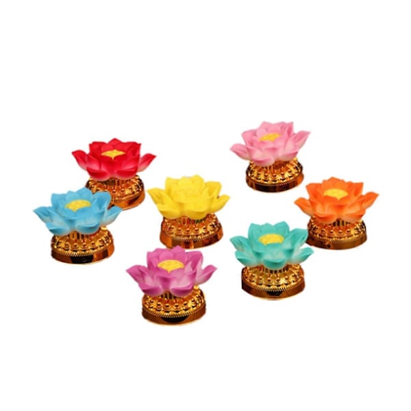 Lan Lotus Lykt Buddha's Frontlampe LED Langt Lys