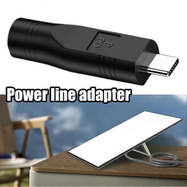 USB C hann til DC hunn strømkabeladapter for Starlink Mini-adapter
