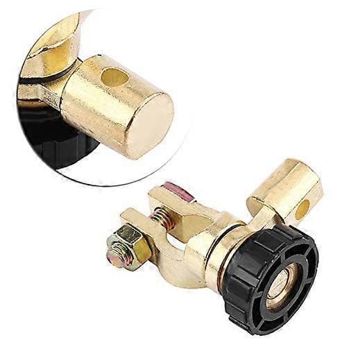 Bil Isolator Kontakt Universal Bil Auto Batteri Link Terminal Afbryder Master Afbryder Isolator (Sort)