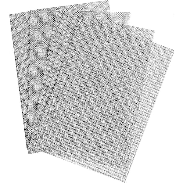 Rustfrit stål metalnet filterskærm åbningsblad filtreringsgitter skærmfilter anti insekt rotter i haven 21x30 cm