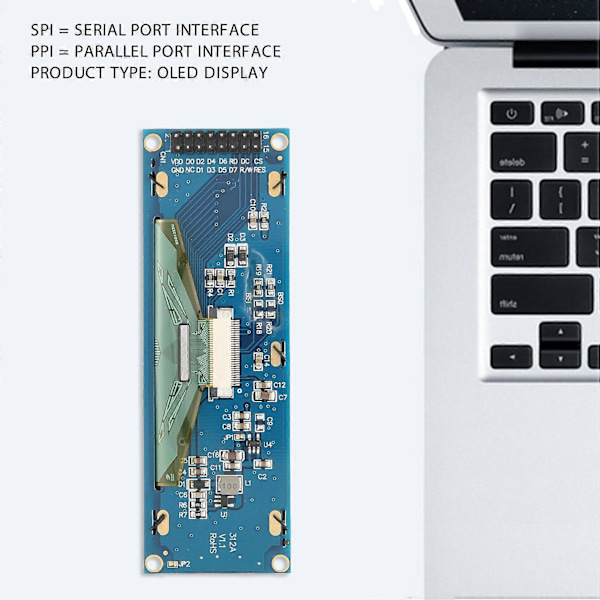 OLED-näyttö 3,12 tuumaa 256X64 25664 pistettä Graafinen LCD-moduulinäyttö LCM-näyttö SSD1322-ohjain Sup