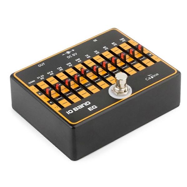 Caline CP-24 10-bånds EQ Equalizer Gitar Effektpedal