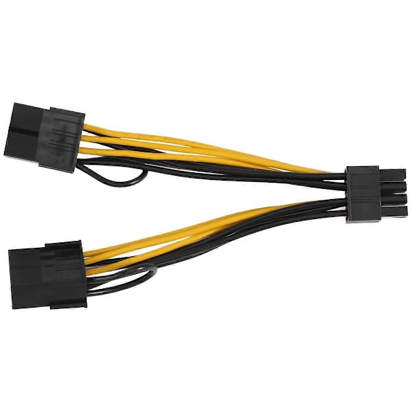 8-pin til dobbelt 8-pin (6+2) strømkabel GPU-strømkabel til Tesla K80 M40 M60 P40 P100