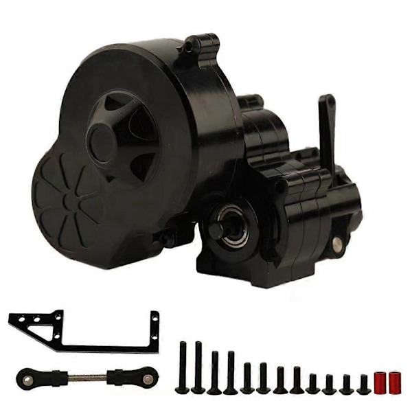 Komplett girkasse i metall med Dig Gear 1 Hastighet for 1/10 RC Crawler Bil Axial SCX10 AX