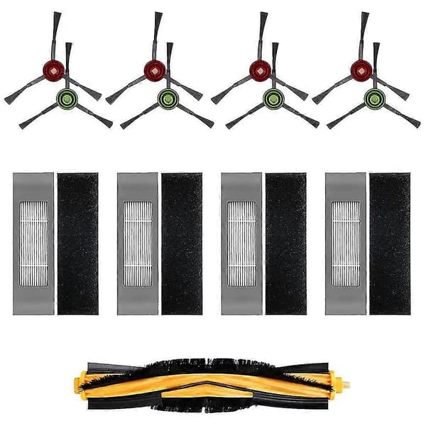 Hovedsidebørste Hepa-filter for Deebot Ozmo N8 N8 + N8 Pro N8 Pro + Støvsuger Filtertilbehør