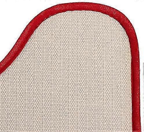 Sæt med 2 skridsikre ekstra bløde badeværelsestæpper i polyester (3 dele) (grå)